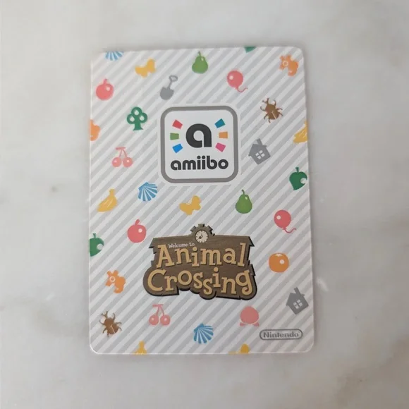 Marcie 042 Animal Crossing NINTENDO Amiibo Card Series 1 MINT NEW HORIZON - Picture 2 of 2